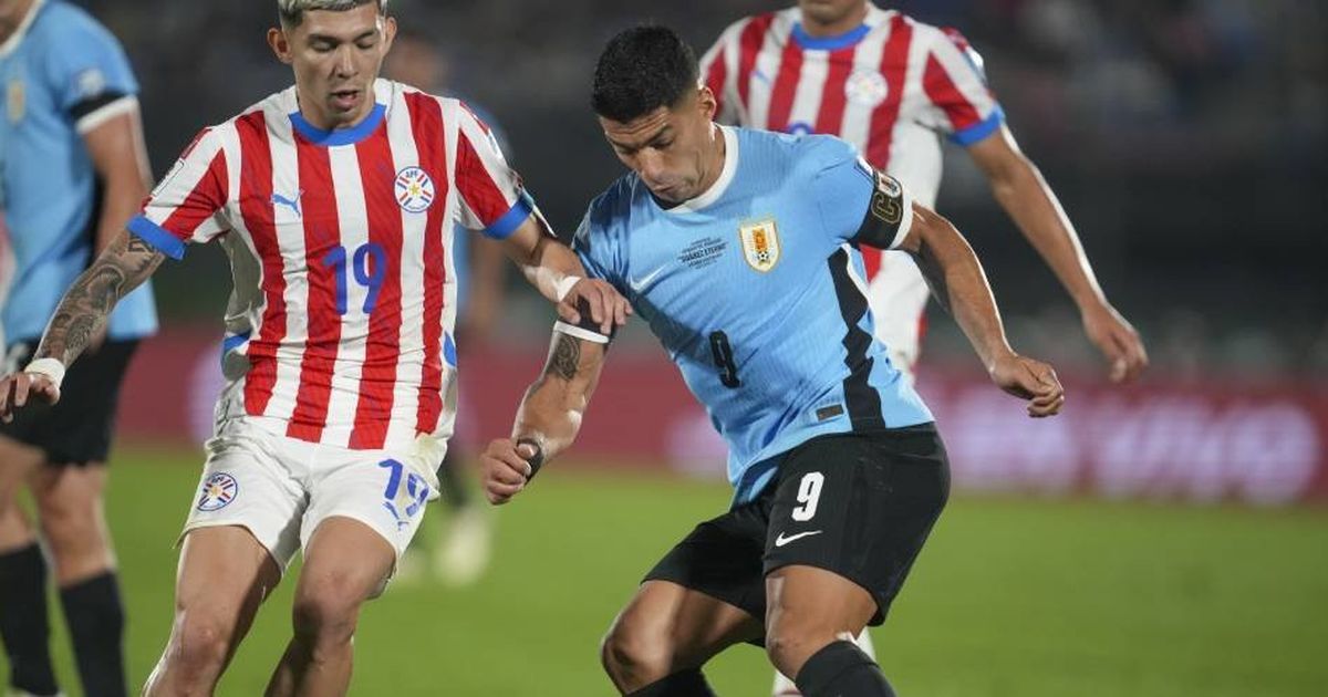 Pertandingan antara Uruguay dan Paraguay berakhir dengan skor imbang 0-0.