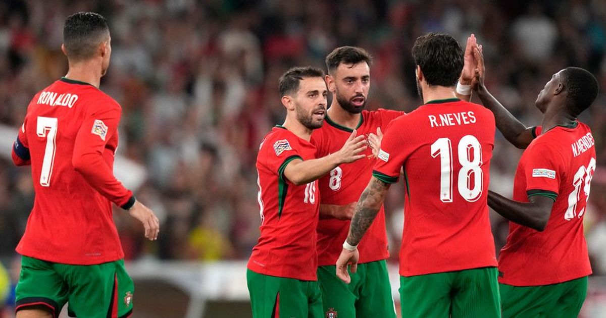 Pemain Terbaik Pertandingan Portugal melawan Skotlandia: Bruno Fernandes.