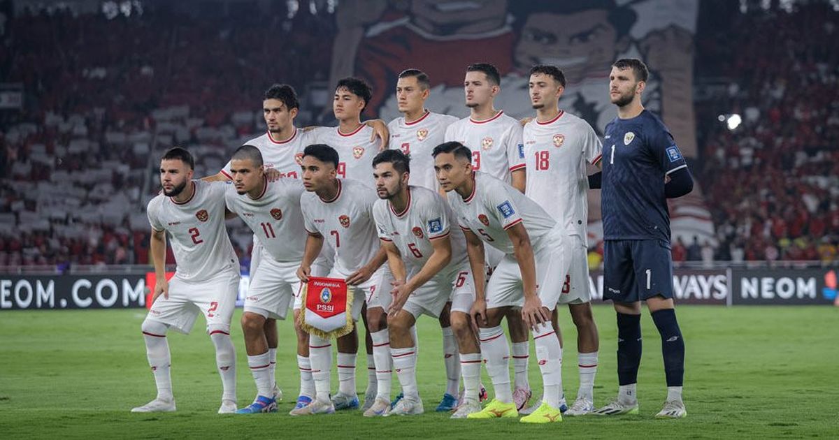 Bagaimana posisi Timnas Indonesia di Klasemen Grup C Babak Ketiga Kualifikasi Piala Dunia 2026 Zona Asia?