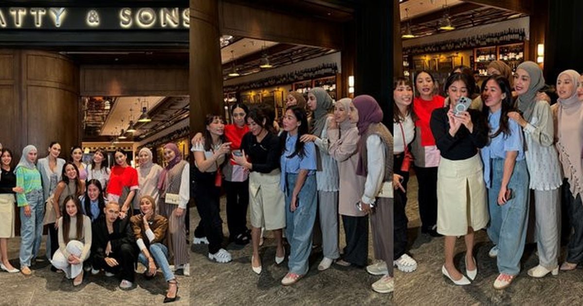 10 Foto Geng Cendol Berkumpul Kembali, Seru Meskipun Tidak Lengkap - Ternyata Masih Merasa Deg-degan Saat Mengundi Arisan