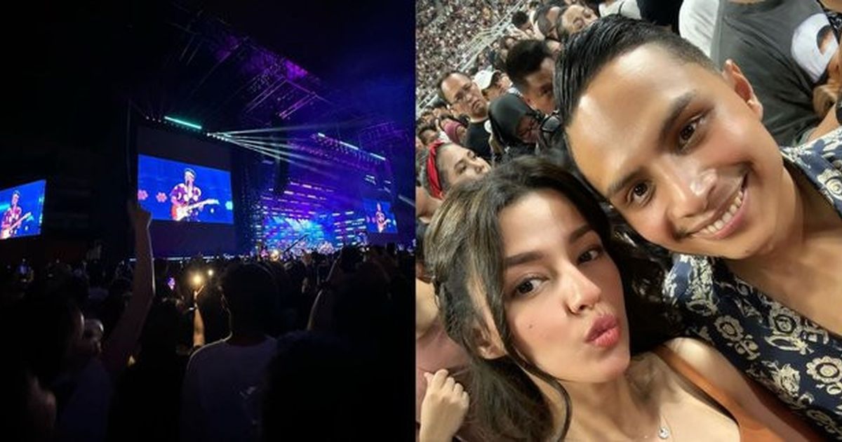 8 Foto Romantis Susan Sameh dan Khalid Atamimi Setelah Menikah, Menikmati Konser Bruno Mars Bersama