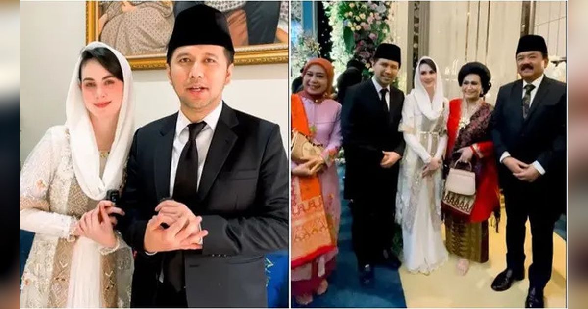 Cantik dan Ganteng, Potret Arumi Bachsin  dengan Sang Suami Emil Dardak di Acara Pernikahan Anak Khofifah Jadi Sorotan