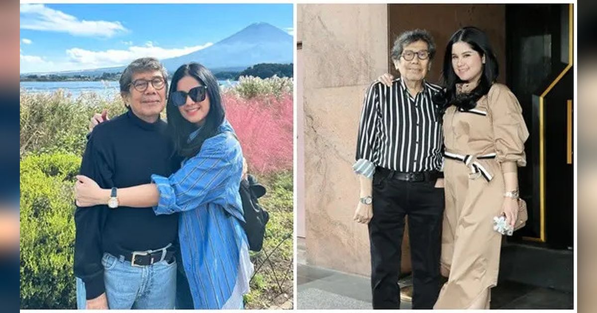 Potret Kebersamaan Annisa Pohan dengan Sang Ayah, Usia 79 Tahun Tetap Sehat dan Segar