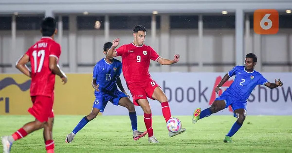 Hasil Kualifikasi Piala Asia U-20 2025: Timnas Indonesia U-20 Menang 4-0 dari Maladewa