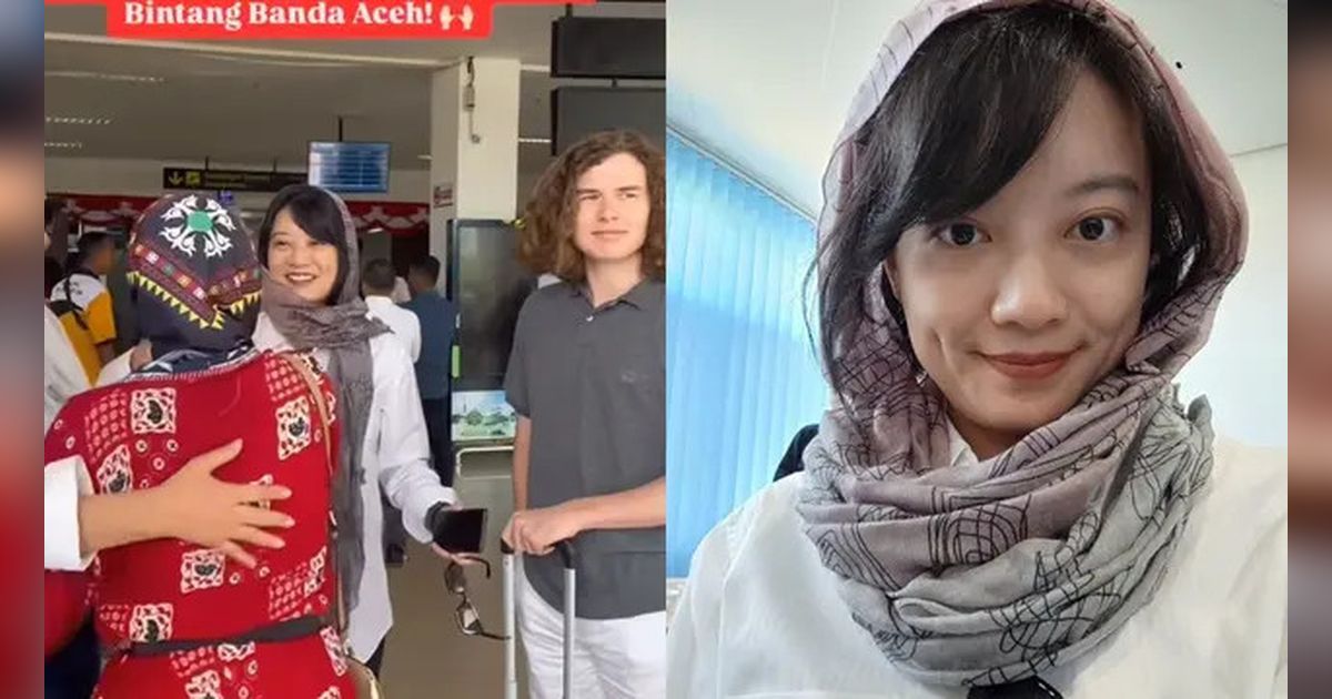 Kegiatan di Kampus Aceh, Potret Leony yang Mengenakan Kerudung Bersama Kekasih Bulenya Bikin Pangling