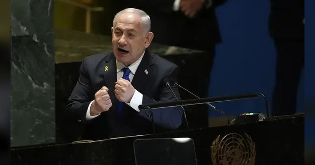 Delegasi Indonesia Walk-Out Saat Netanyahu Pidato di Majelis Umum PBB