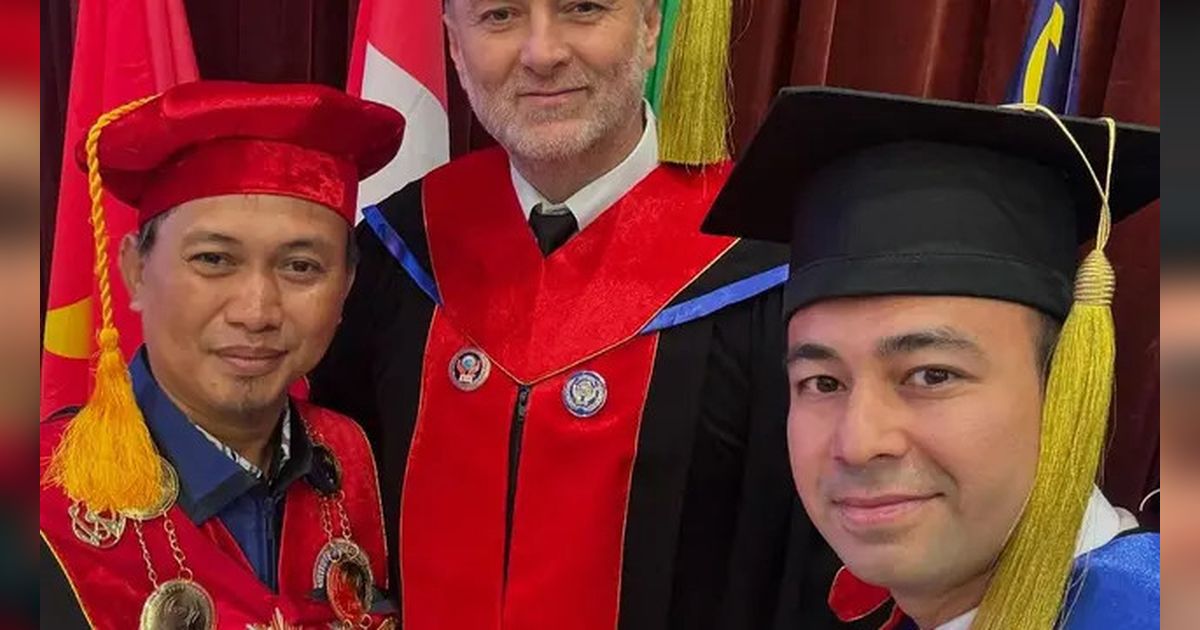 Raffi Ahmad Menerima Gelar Doktor Honoris Causa: Saya Persembahkan Penghargaan Ini untuk Allah