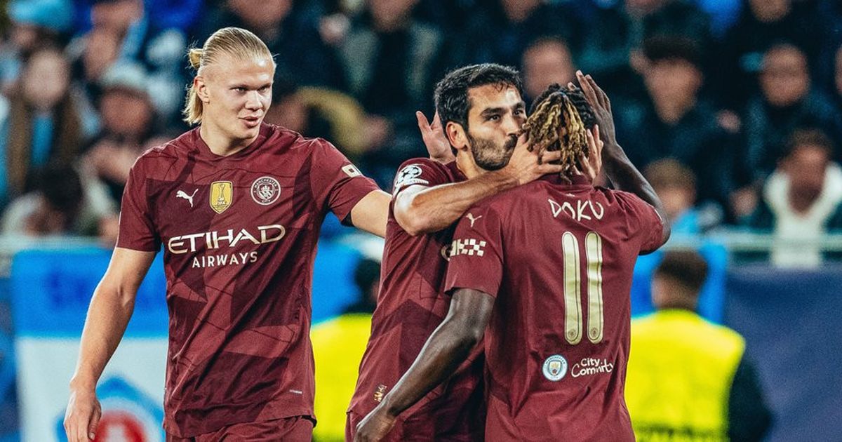 Hasil Pertandingan Liga Champions 2024/2025: Manchester City Menang Telak 4-0 dari Slovan Bratislava