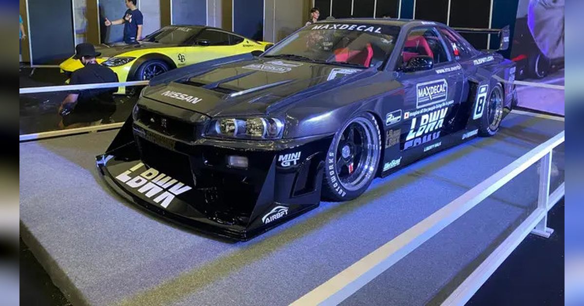 Diecast Nissan Skyline R34 Super Silhouette Edisi Terbatas Dibanderol Rp 900 Ribu di IMX 2024