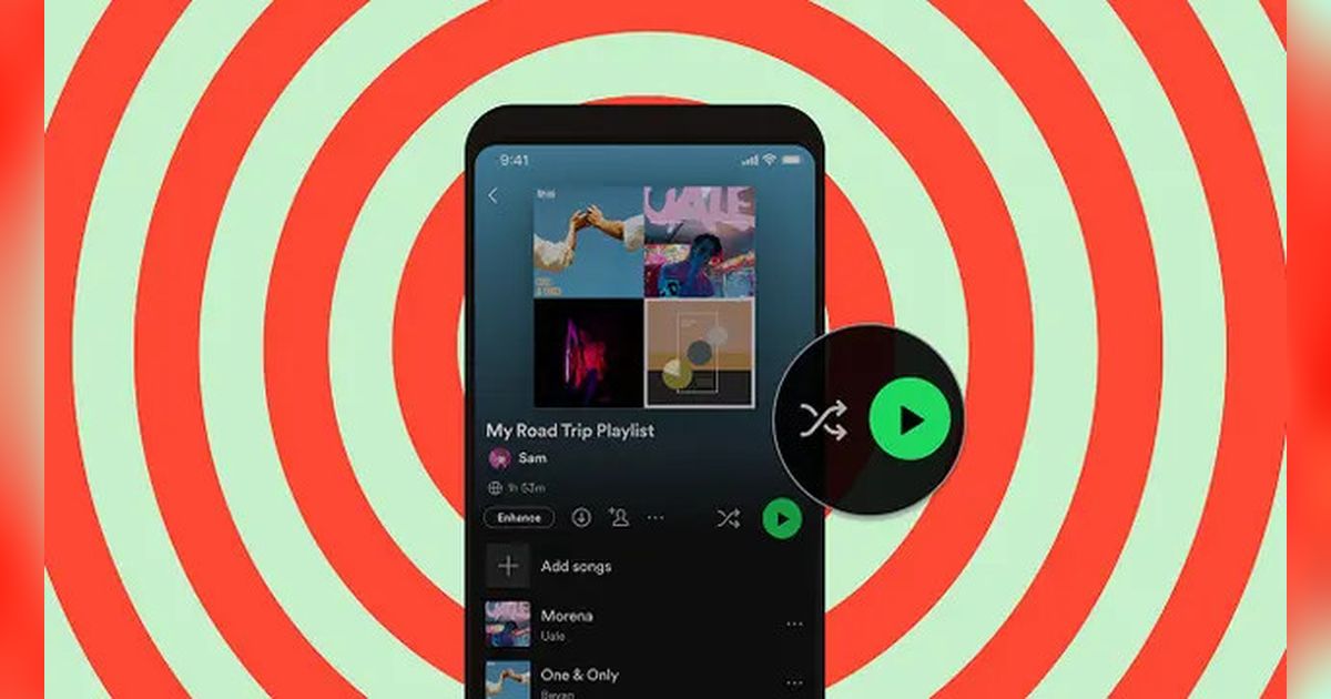 Pengguna Bisa Akses Spotify tanpa Internet