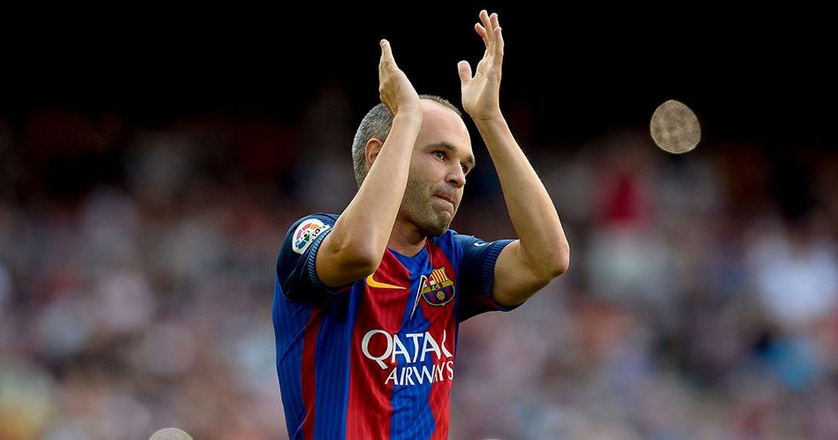 Legenda Barcelona Andres Iniesta Pensiun