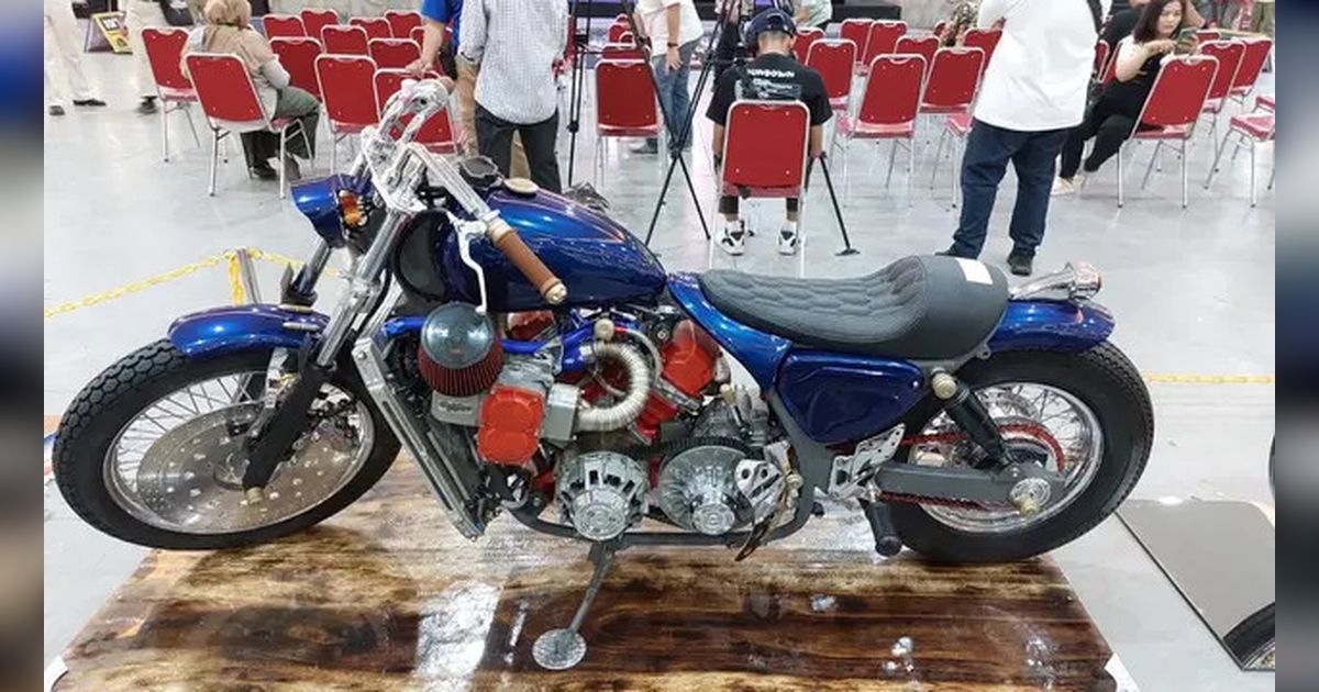 Penampakan Motor Jenis Bobber Dengan Menggunakan Mesin ATV, 11-12 Sama Harley Davidson