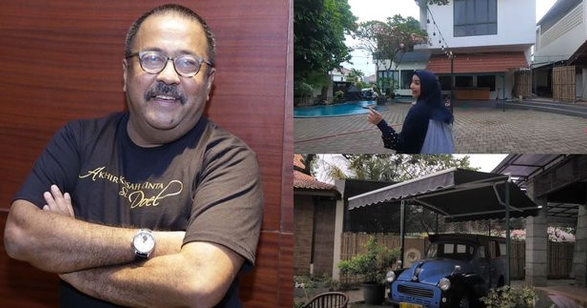 Potret Rumah Mewah Rano Karno yang Luas, di Dalamnya ada Mini Zoo Bikin Salfok