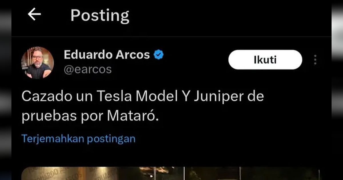 Elon Musk Sempat Bantah, Mobil Diduga Tesla Model Y Juniper Sudah Mengaspal di Spanyol