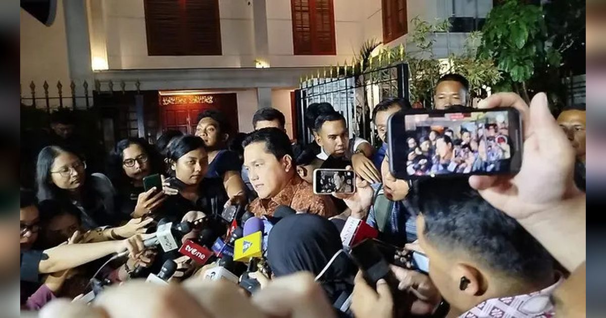 Usai Bertemu Prabowo, Erick Thohir: Amanah dari Beliau akan Saya Jaga Sebaik-baiknya