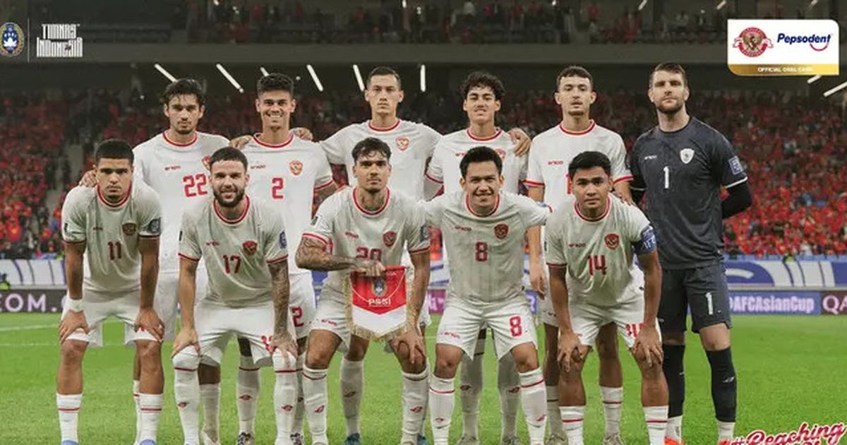 Hasil kualifikasi Piala Dunia 2026: Indonesia Gagal Curi Poin di Kandang China