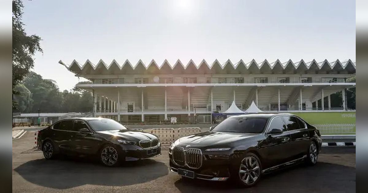 45 Unit BMW Listrik jadi Mobil Tamu Negara saat Pelantikan Prabowo-Gibran