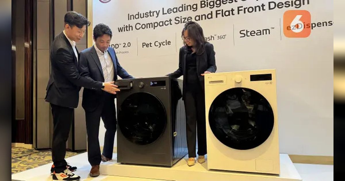 LG Perkenalkan Mesin Cuci Teknologi AI, Ada fitur Pet Care Cycle