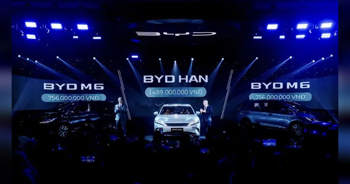 Indonesia Kebagian Satu Mobil Terbaru dari Dua Model Produksi BYD