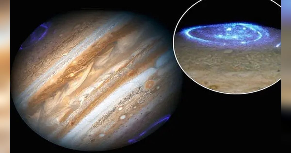 Warna-warni Aurora Jupiter Lebih Menarik daripada di Bumi