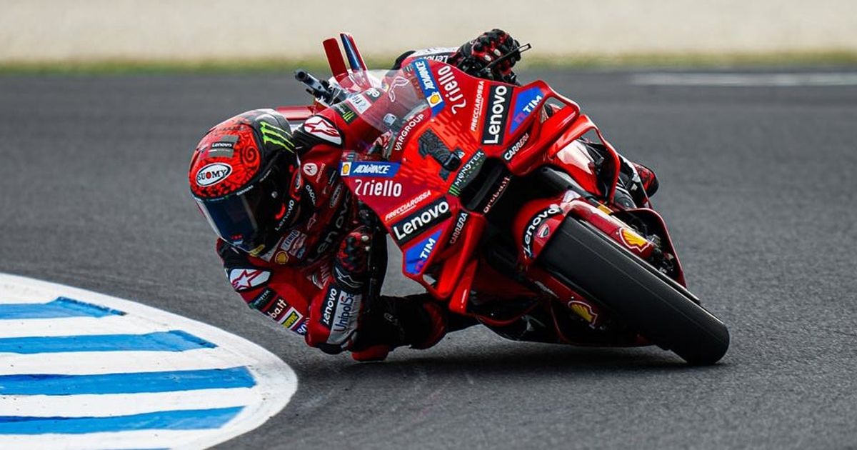 Hasil Kualifikasi MotoGP Thailand 2024: Pecco Bagnaia Raih Pole Position