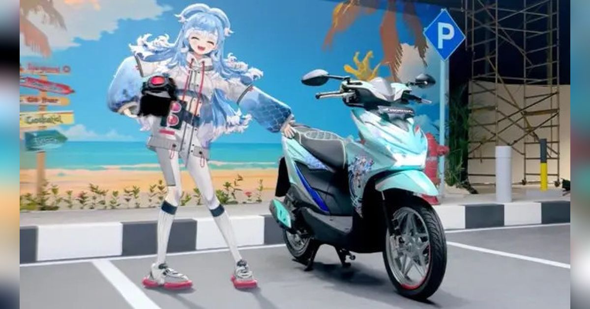 Kolaborasi Honda BeAT dan Kobo Kanaeru Bikin Klub Motor Virtual