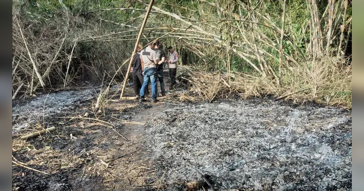 Tragis, Kakek Supardi Terjebak Kobaran Api & Hangus Bersama Sampah yang Dibakarnya