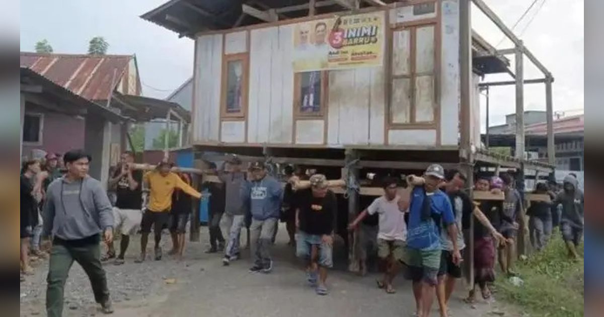 Diduga Beda Pilihan Calon Bupati, Pemilik Lahan Minta Dua Warga Barru Pindahkan Rumah