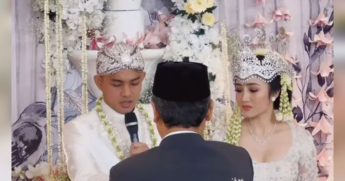 Momen Haru Febby Rastanty Saat Proses Ijab Kabul, Resmi Jadi Istri Sudrajat Djumantara