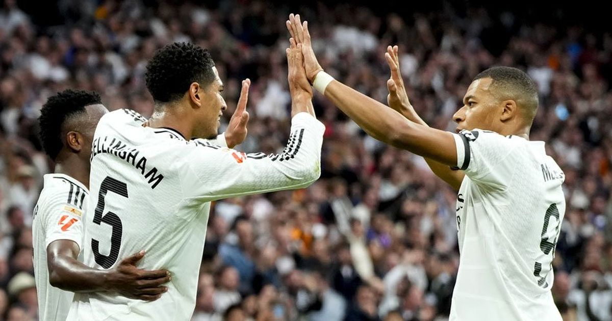 Hasil La Liga: Real Madrid Menang 4-0 atas Osasuna, Vinicius Junior Hattrick