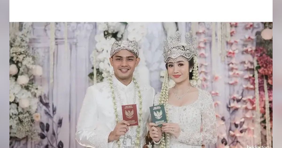 5 Potret Cantik dan Menawan Febby Rastanty saat Dinikahi Drajad Djumantara, Tampil Anggun Pakai Kebaya Putih dengan Siger Sunda