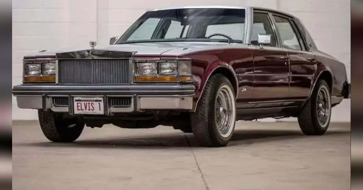 Mobil Terakhir Elvis Presley Cadillac Seville 1977 Dilelang, Diperkirakan Harganya Setara Supercar