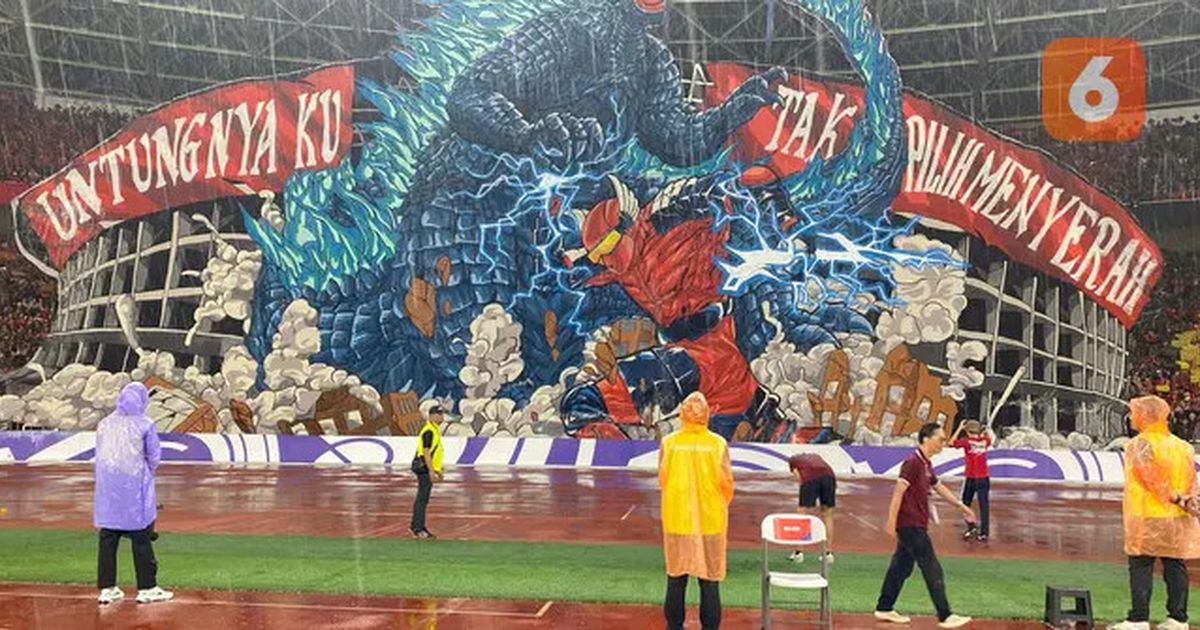 Keren! Koreografi Suporter Timnas Indonesia Viral di Jepang, jadi Perbincangan Suporter Tim Samurai Biru