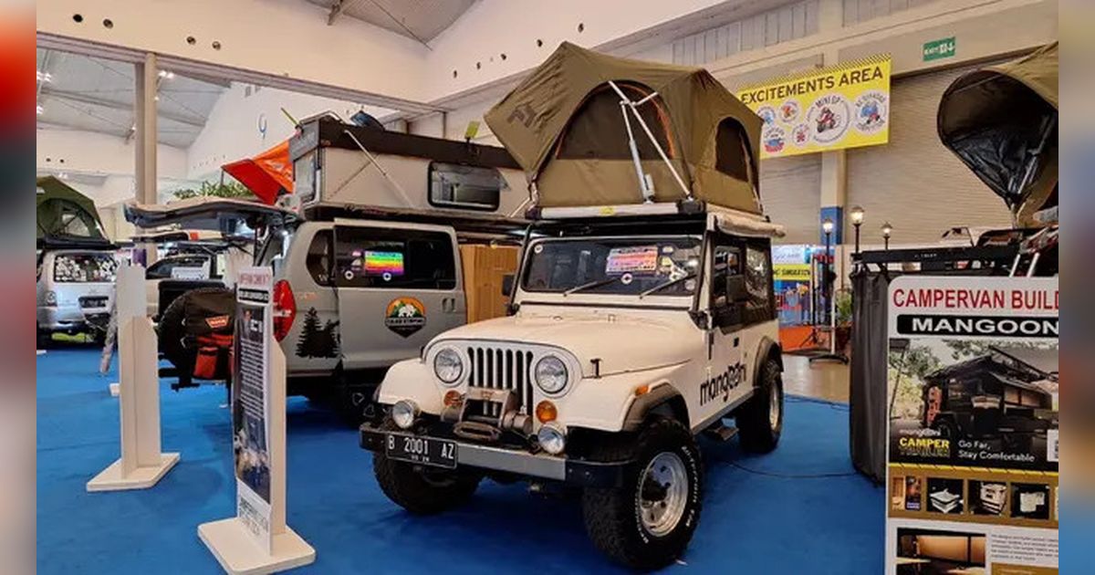 Modal Rp 10 juta Bisa Membuat Campervan yang Siap Berkemah