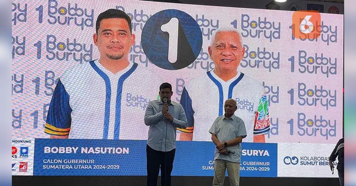 Hasil Quick Count Pilkada Sumatera Utara 2024, Bobby Nasution Unggul Atas Edy Rahmayadi