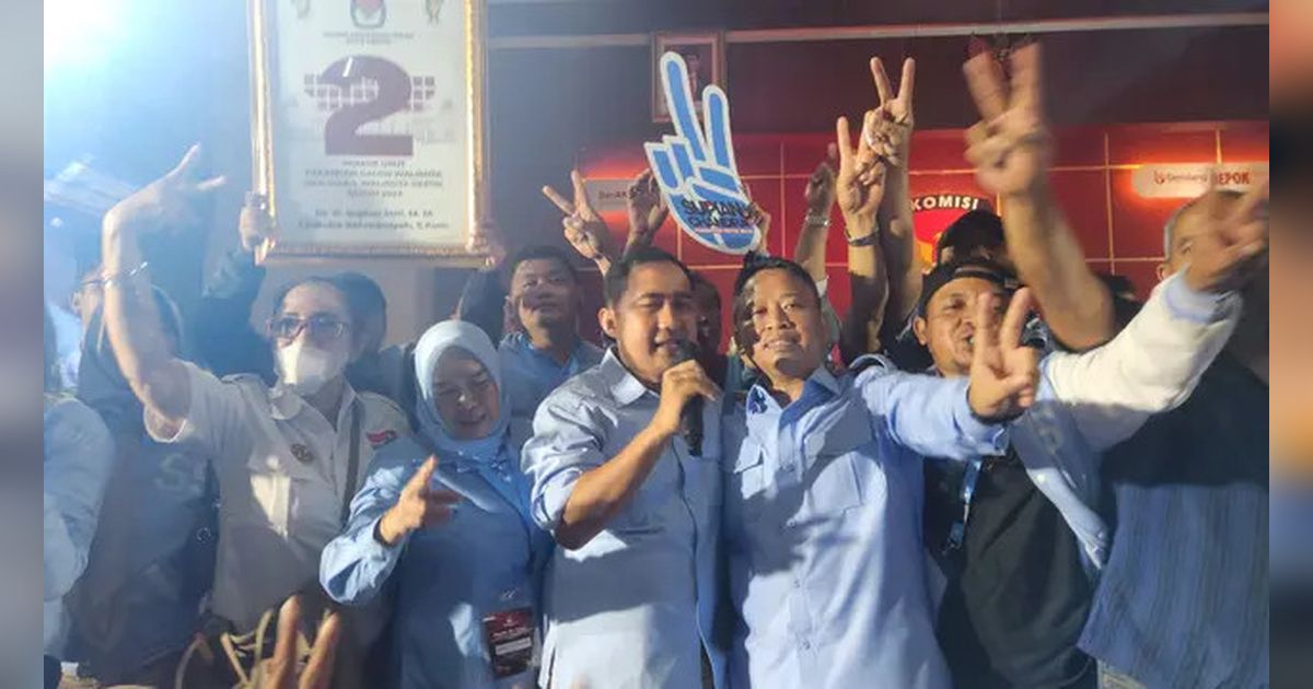 Pilkada Depok 2024: Hasil Quick Count Perlihatkan Supian-Chandra Memimpin