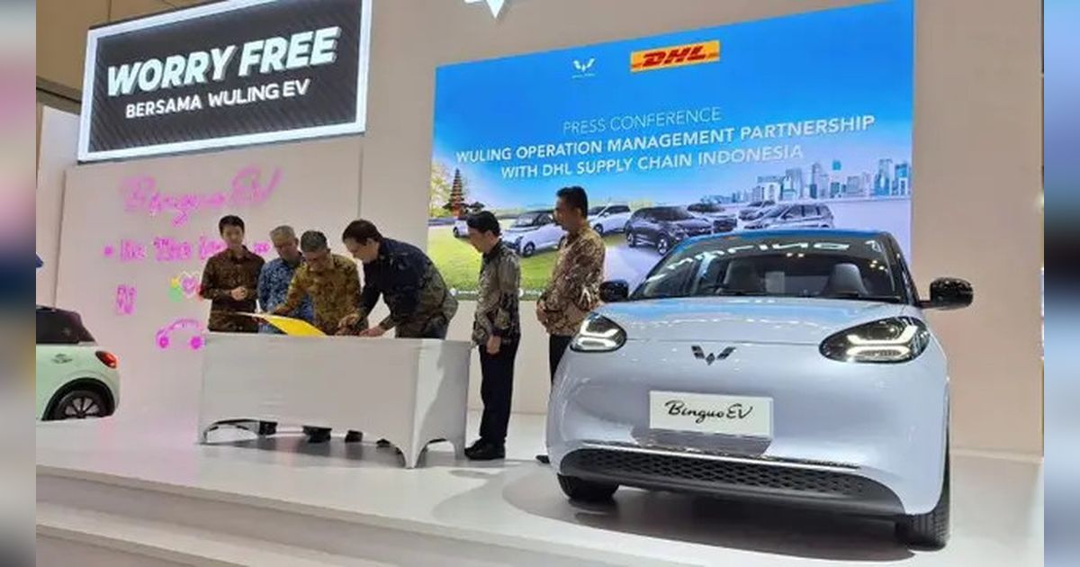 Wuling Gandeng DHL untuk Pengelolaan Persediaan Suku Cadang