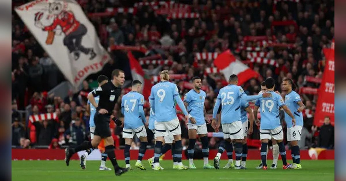 Lini Tengah Manchester City Terpuruk, Kalah 4 Kali Beruntun di Liga Inggris