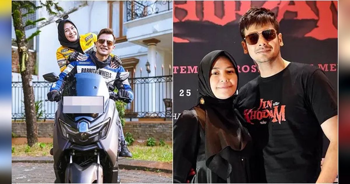 Deretan Potret Boy Hamzah dan Rina Amalia, Istri Ingin Lepas Hijab Usai Disebut Tua