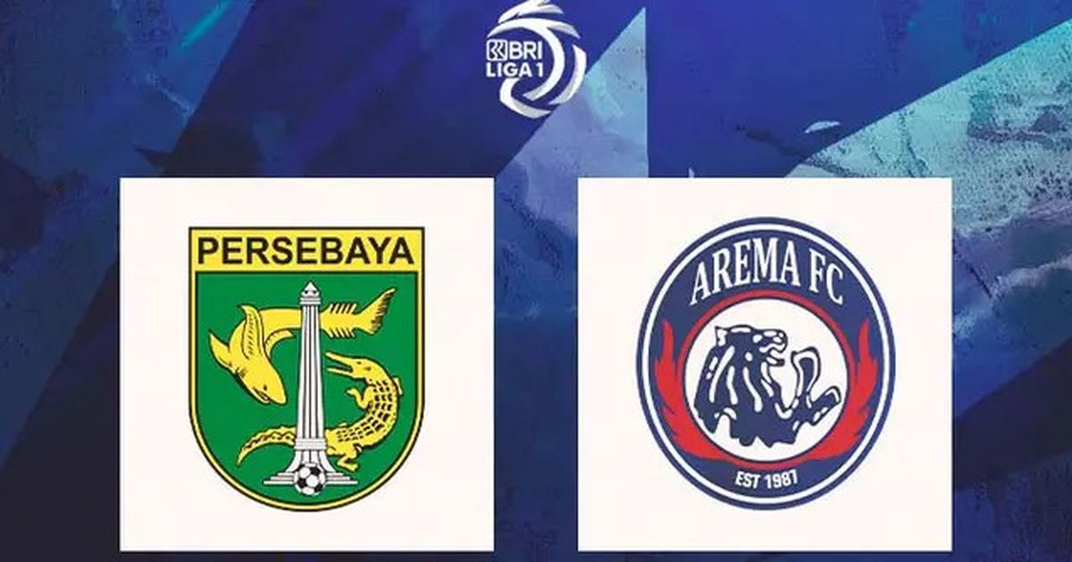 Sedang Berlangsung, ini Link Live Streaming Persebaya Surabaya Vs Arema FC