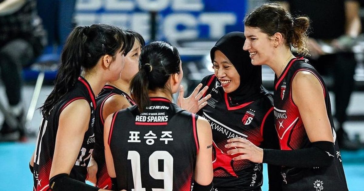 Duet Megawati dan Bukilic Kembali Bawa Red Sparks Kalahkan HI Pass di Korean V League