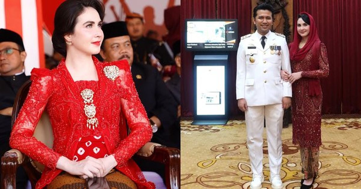 Cantik Bak Bidadari, Tampilan Arumi Bachsin Kenakan Kebaya Merah Banjir Pujian