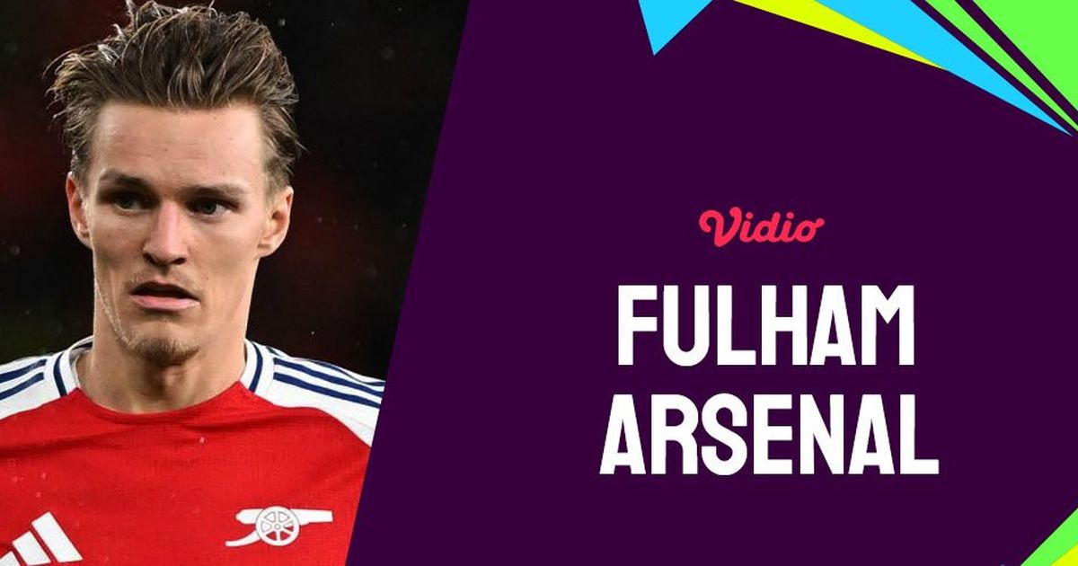 Link Live Streaming Fulham vs Arsenal di Premier League.