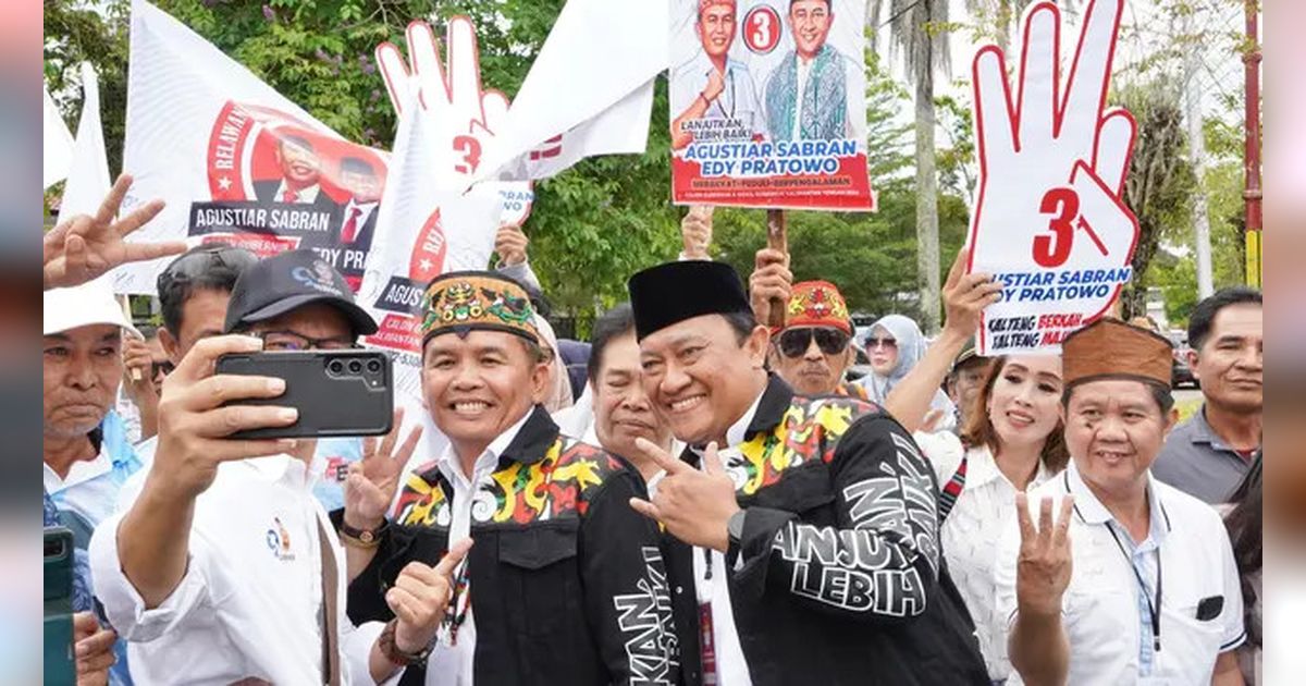 Agustiar Sabran dan Edy Pratowo Raih Kemenangan dalam Pilgub Kalteng berdasarkan Hasil Rekapitulasi KPU