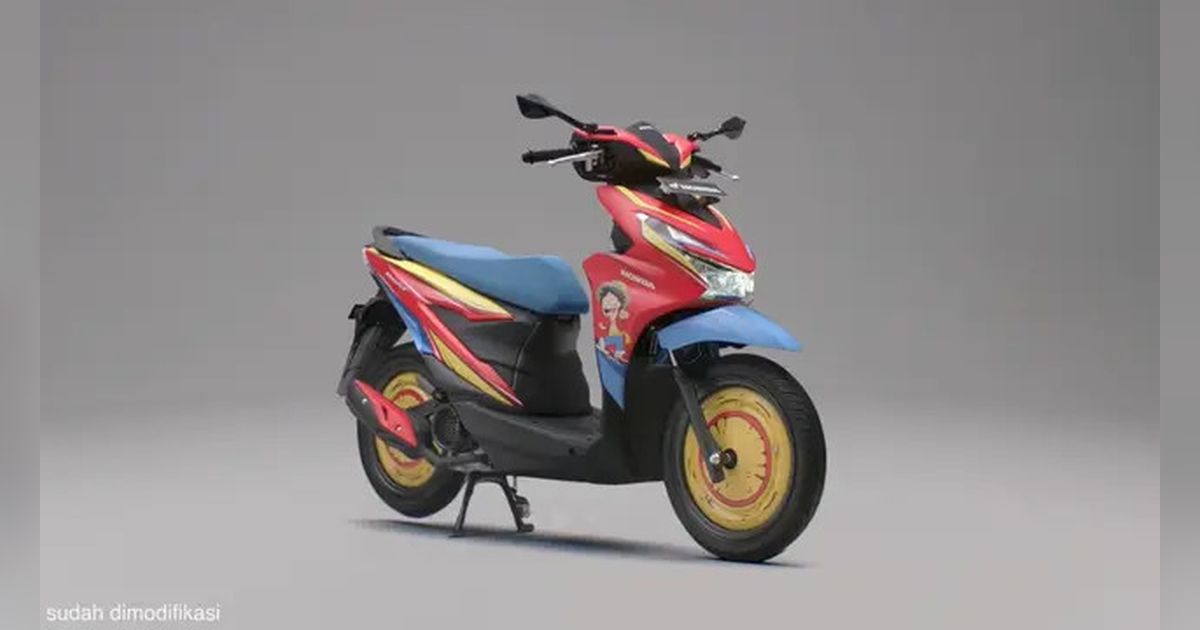Honda BeAT Edisi One Piece Menjadi Perhatian, Ideal untuk Koleksi Eksklusif
