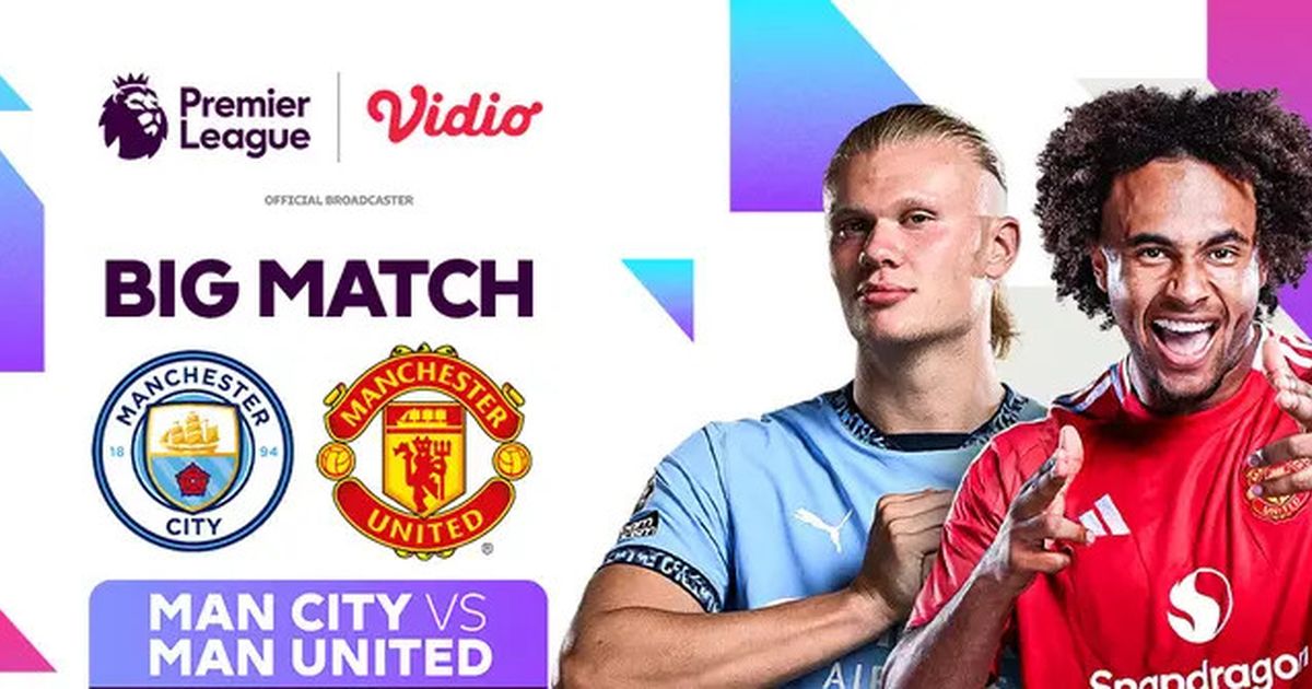 Catat! Jadwal Siaran Langsung Laga Big Match Manchester City Vs Manchester United Akhir Pekan ini