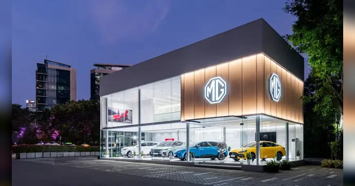 Dealer MG Motor Berdiri Megah dan Bercahaya di SCBD