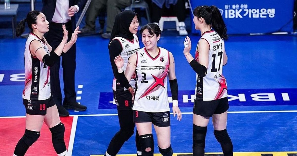 Ini Klasemen Musim Reguler Korean V-League: Megawati dan Daejeon Red Sparks di Peringkat Berapa?