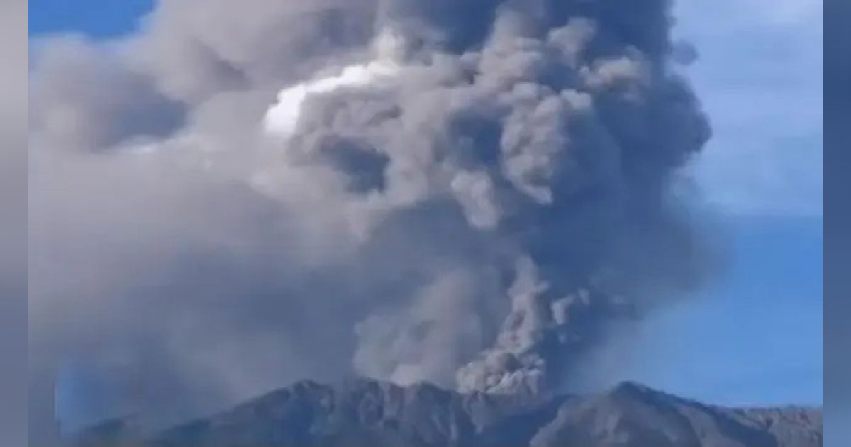 Di Sini Lokasi Gunung Raung yang Sedang Erupsi, Warga Diminta Jauhi Kawasan 3 km dari Puncak