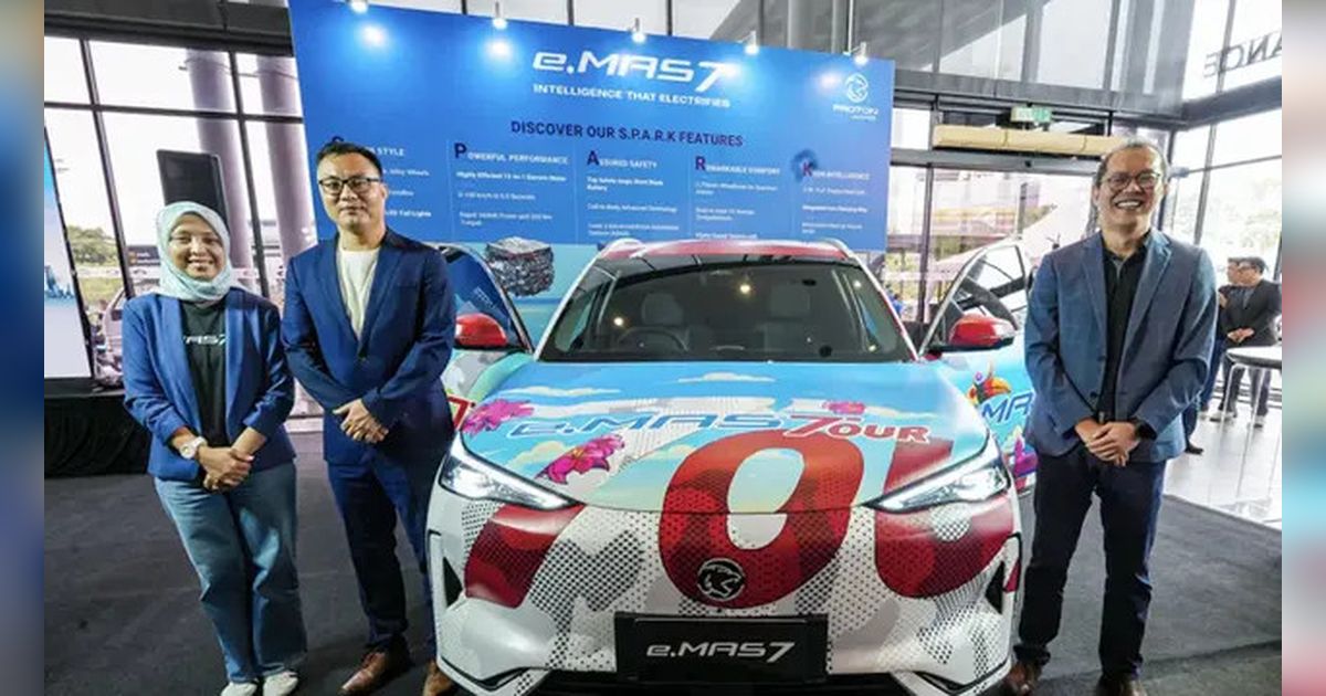 Proton eMas 7 EV Sudah Dipesan Lebih dari 2.500 Unit sejak Peluncuran